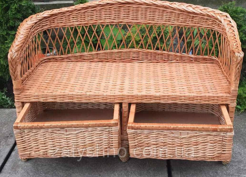 Диван плетеный с шухлядой Киев - изображение 6