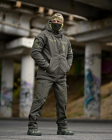 Зимовий тактичний костюм gamma original олива ПП8165 Київ - фото 3