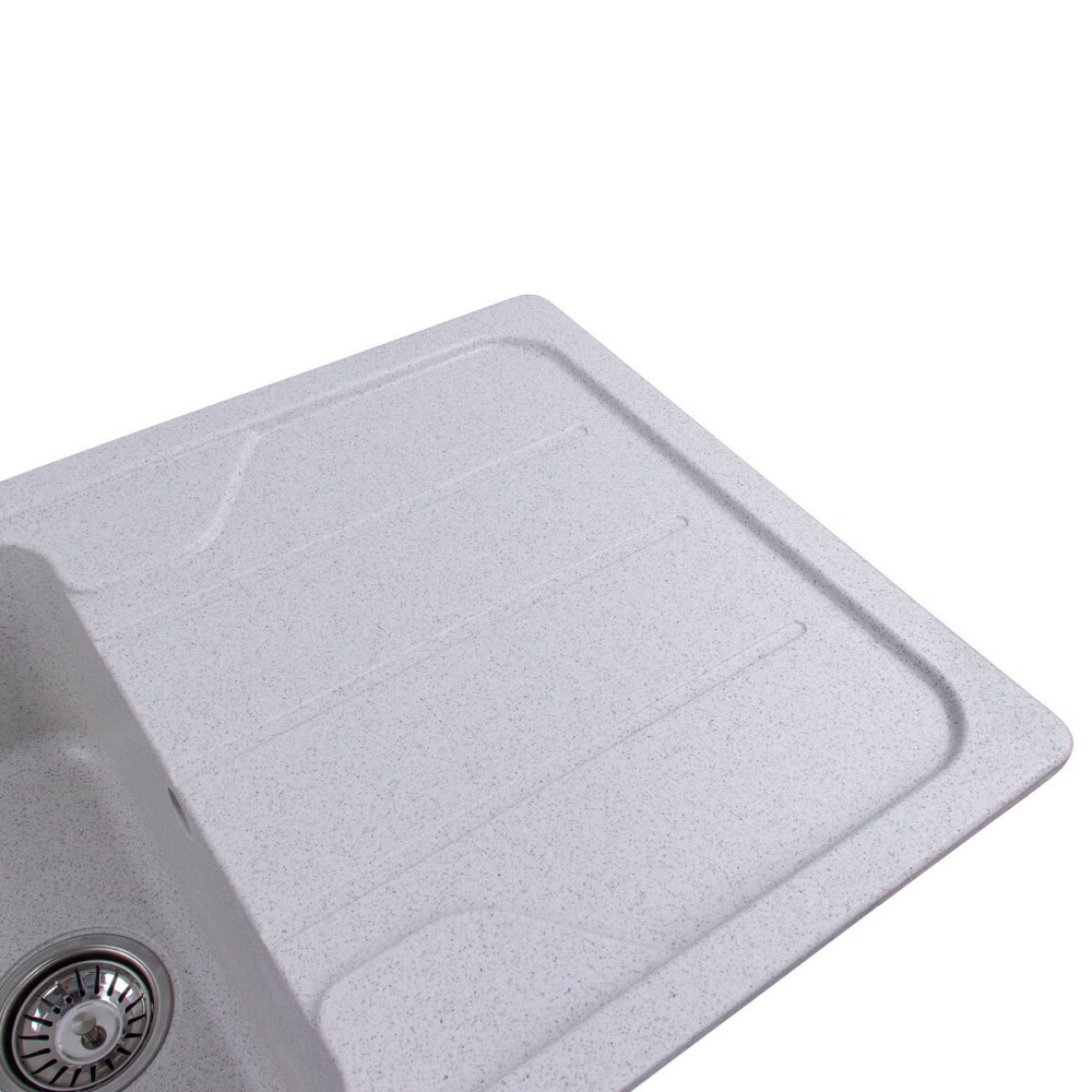 Гранітна мийка для кухні VALESO VERONA 7850 матова Топаз Коломия - фото 7