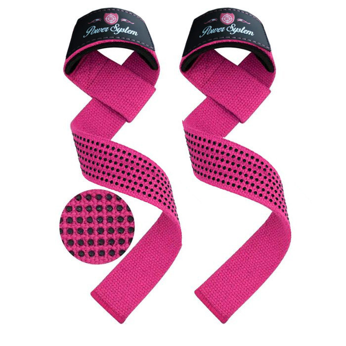 Лямки для тяги Power System PS-3420 G-Power Straps Pink Кам'янське - фото 4