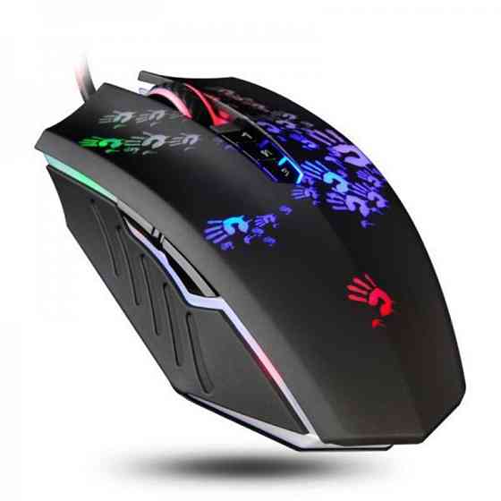 Миша A4Tech A60A Bloody Black USB ( Чорний ) Харьков