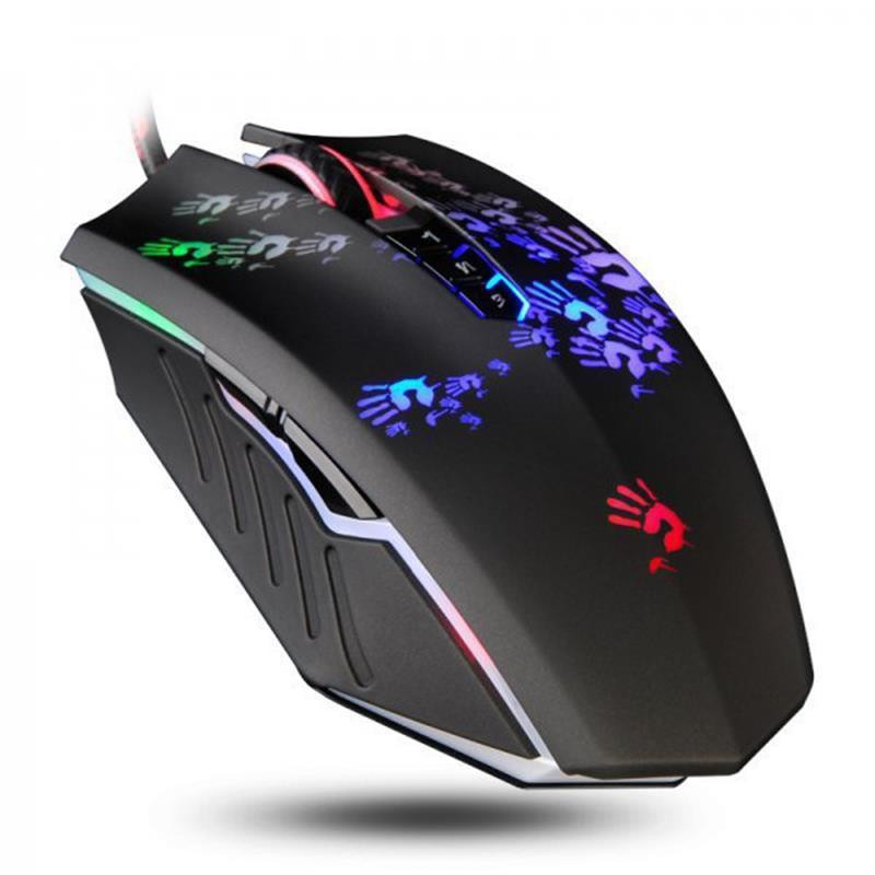Миша A4Tech A60A Bloody Black USB ( Чорний ) Харьков - изображение 5