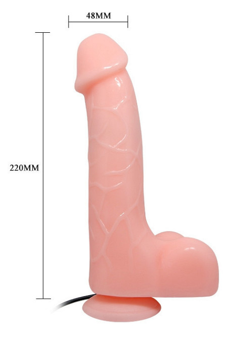 Вибратор на присоске BAILE - Barbara Multi-speed vibration, BW-008074ZSY Sex Aura Киев - изображение 6