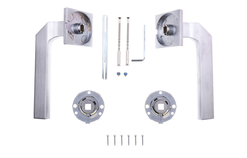 Ручка Linea Cali, модель GIRO хром матовый Киев - изображение 6