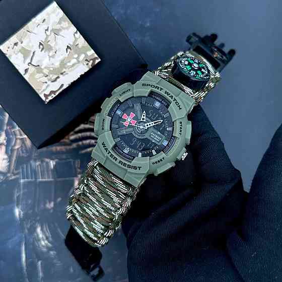 Patriot 005AGSU ЗСУ Паракордовий ремінець Camo Green + Коробка SBR Київ