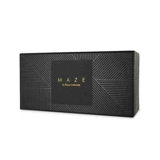 Чокер Bijoux Indiscrets MAZE — Tassel Chocker Black Sex Aura Київ