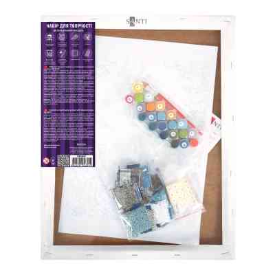 Картина по номерам Santi Wednesday Thing is the best friend 30х40 см, алмазна мозаїка (954980) Вінниця