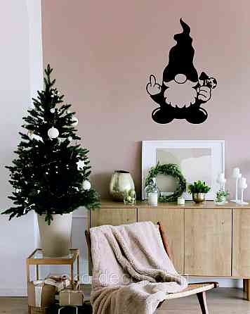 Декоративное настенное Панно «Гном», Декор на стену Киев