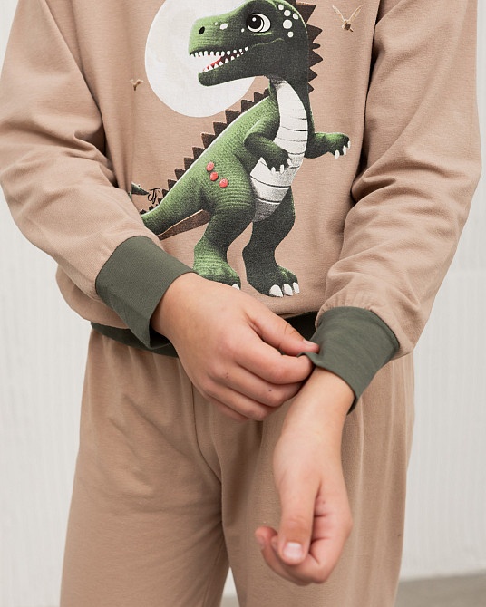 Пижама детская комплект со штанами Тиранозавр Рекс Tom John 89188 Киев - изображение 7