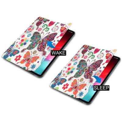 Чехол для планшета BeCover Smart Case Samsung Tab S9 Plus (SM-X810/SM-X816)/S9 FE Plus (SM-X610/SM-X616) 12.4" Butterfly (710375) Винница