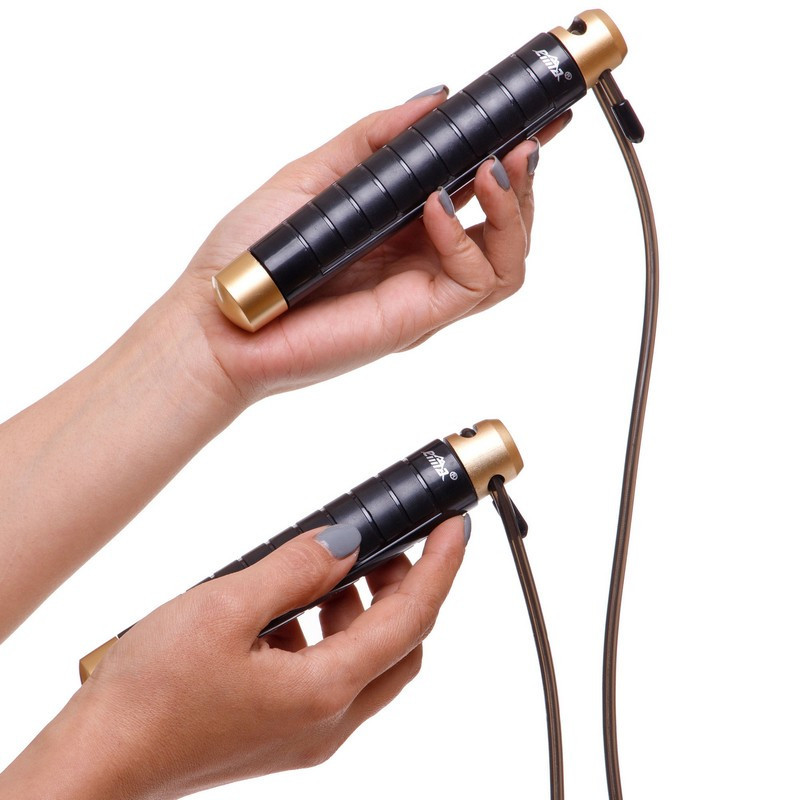 Скакалка швидкісна з підшипниками CIMA CM-J581 Вишневе - фото 4