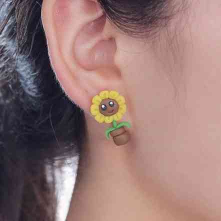 Красивые детские серёжки 