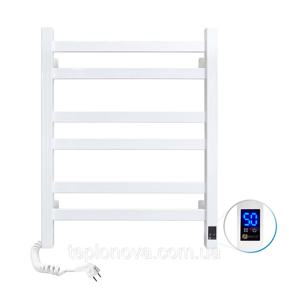 Полотенцесушитель Авангард 480х600 Sensor левый с таймером, белый Черновцы - изображение 6