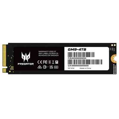 Накопитель SSD M.2 2280 2TB GM9 Acer Predator (BL.9BWWR.137) Винница