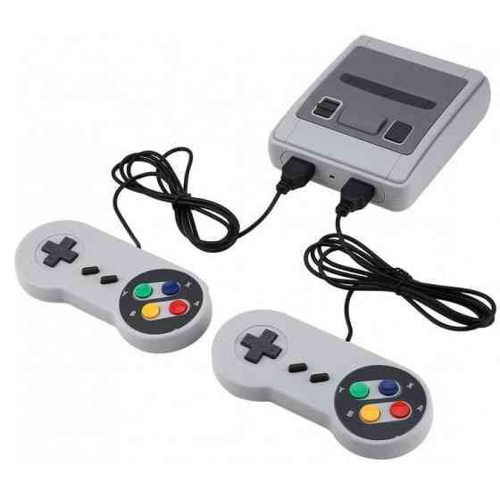 Игровая консоль приставка два джойстика Game Box Dendy Super Mini, Портативная игровая приставка ретро XQ-52 Львов