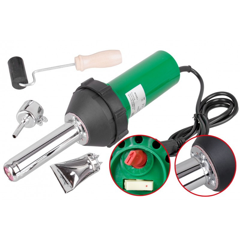 Зварювальний паяльний фен Euro Craft ECHG12 – для ремонту пластику Львів - фото 8