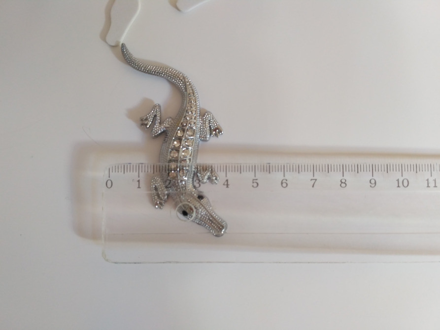 Наклейка металева Крокодил Прикраса кузова Київ - фото 5