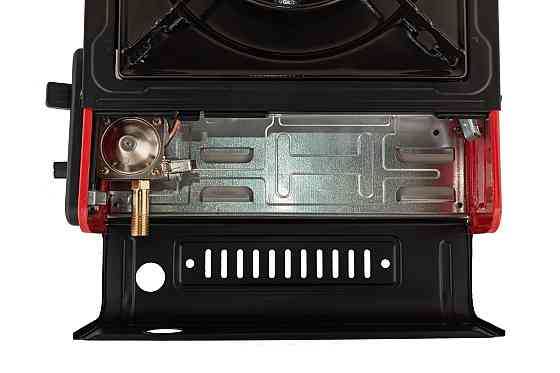 MASTERTOOL Плита портативна газова MASTERTOOL з п'єзопідпалом у пластиковому кейсі 2.4 кВт 145 Коломия