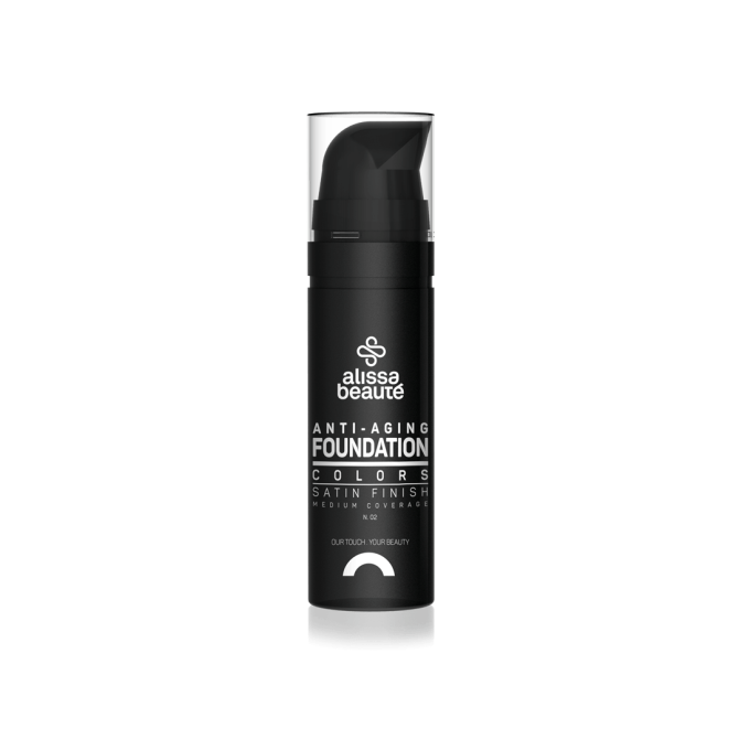 Тональна мінеральна основа Anti-aging Foundation n,02 Alissa Beautе 35 мл Вінниця - фото 1
