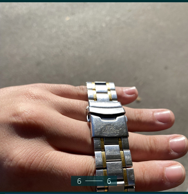 Мужские часы Orient Automatic FERAL003WO. 100m. Киев - изображение 6