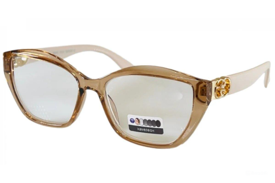 Окуляри з діоптрією FM 442 Фхс Blue Blocker Brown -3.75 Луцьк