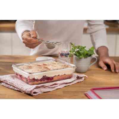 Харчовий контейнер Tefal Masterseal Glass Red 2 л (N1041110) Вінниця