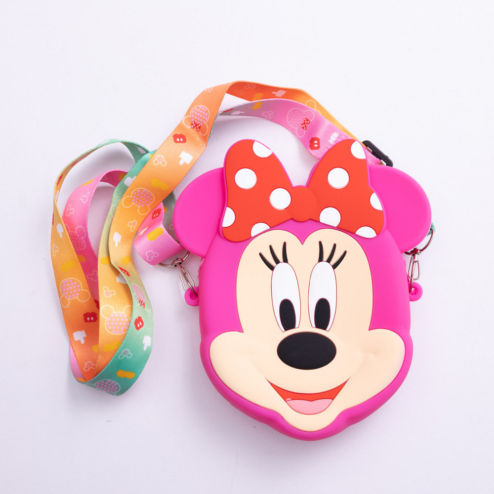 Сумка через плече для дитини Мінні Маус малинова Київ - фото 1