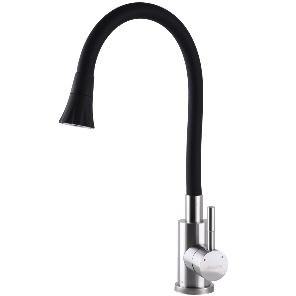 Змішувач для кухні Globus Lux Alpen SBT1-203SA-B01 (000025225) Київ - фото 1