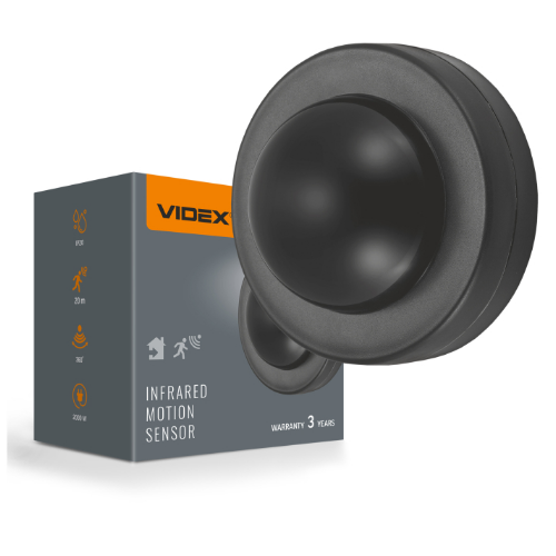 Датчик руху та освітленості VIDEX VL-SPC46B 220V 2000W інфрачервоний Житомир