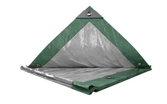 MASTERTOOL Тент MASTERTOOL GREEN/SILVER 10х12 м двосторонній 130 г/м² 89-1012 Коломия