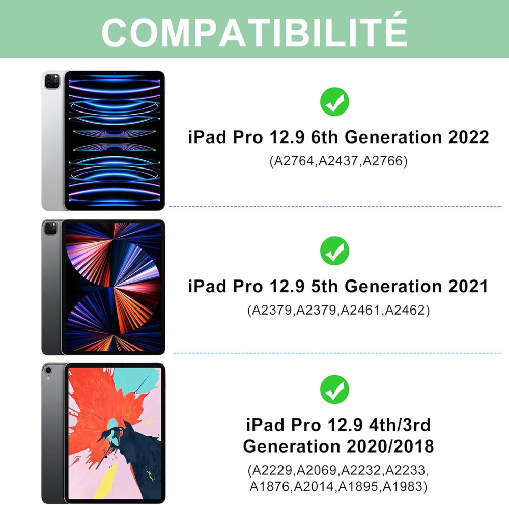 Клавиатура-чехол с трекпадом для iPad Pro 12.9
