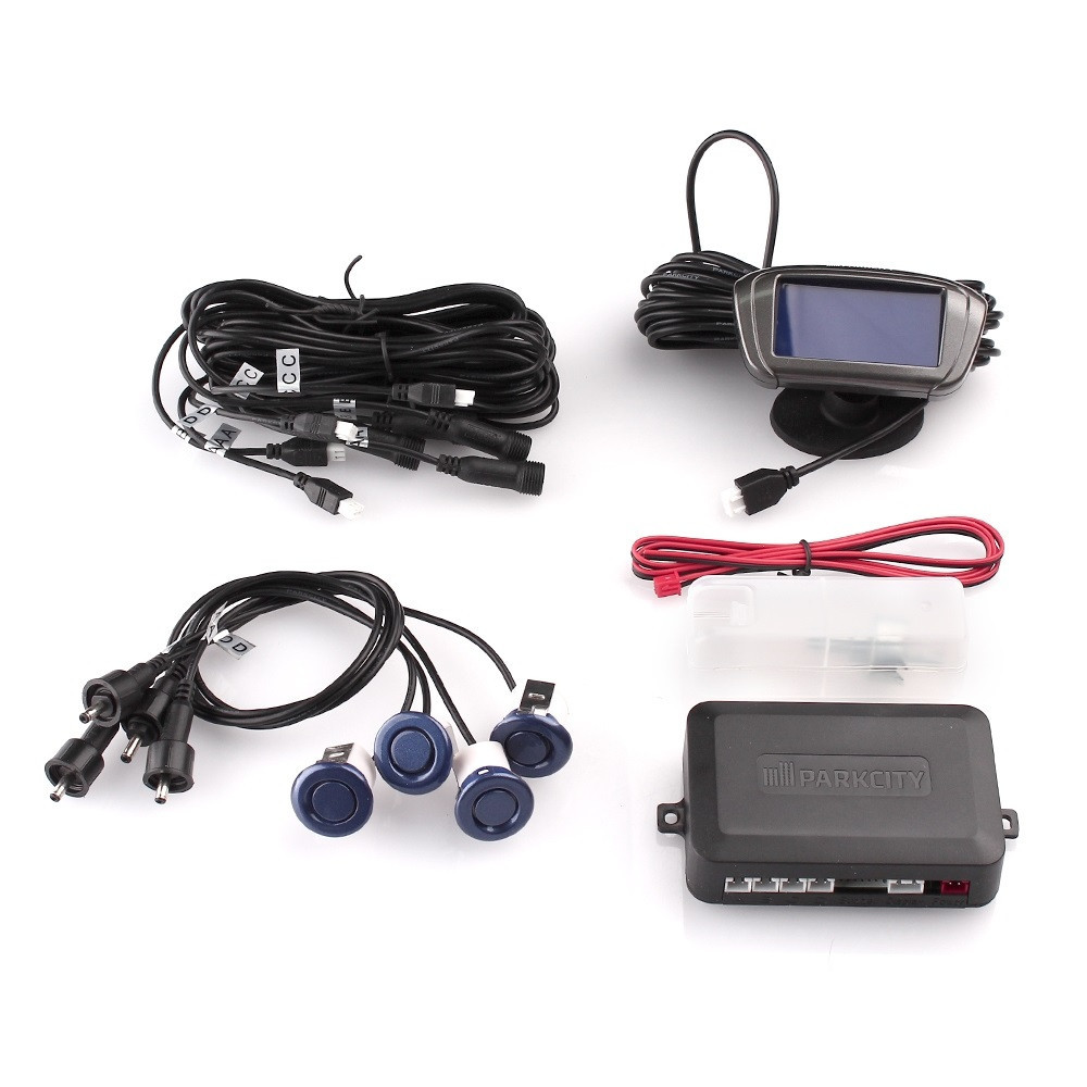 Паркувальна система Parkcity Paris 418/301L Dark Blue 4-датчики Харьков - изображение 3