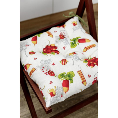 Подушка на стілець Прованс Radish 40х40 (032968) Вінниця - фото 3