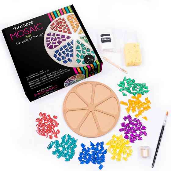 Набор для творчества стеклянная мозаика 