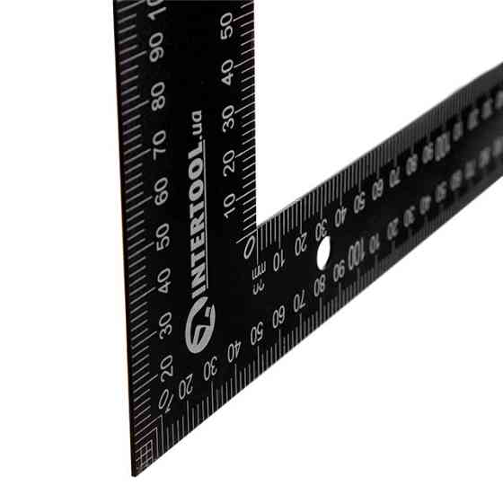 Угольник строительный, 600×400 мм INTERTOOL MT-2060 Киев