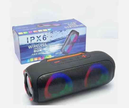 Портативна Bluetooth колонка ABS-2661 з підсвічуванням Вінниця