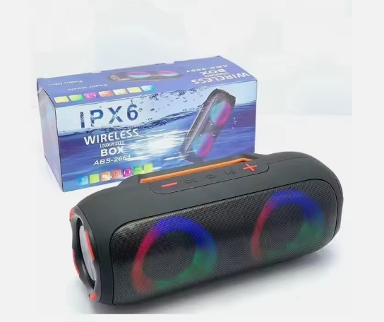 Портативна Bluetooth колонка ABS-2661 з підсвічуванням Вінниця - фото 3