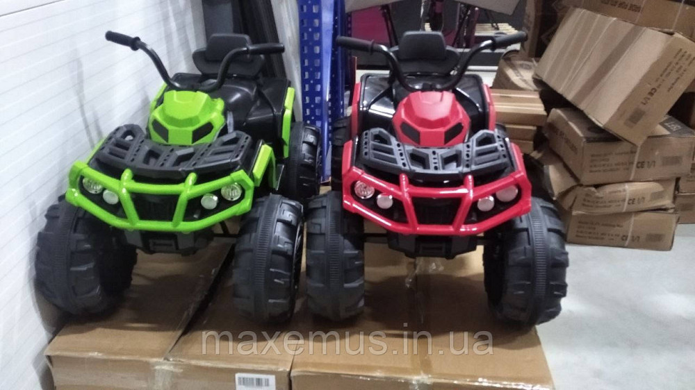 Электроквадроцикл детский на аккумуляторе HM-1288 электрический квадроцикл для детей зеленый Мостиська - фото 9
