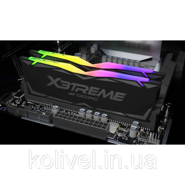 DDR4 64Gb 3600MHz (2*32Gb) OCPC X3 RGB Black, Kit (MMX3A2K64GD436C18) Киев - изображение 4