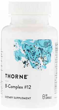 Комплекс вітамінів групи В Thorne  B-Complex #12 60 капсул Київ