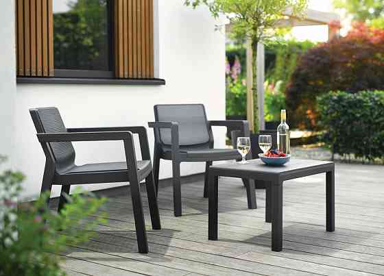 Набор мебели Keter Emily Balcony set с подушками, графит Киев