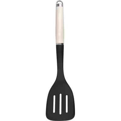 Лопатка кухонна KitchenAid Coreline з прорізами, 35,6 см, кремовий (KAG002OHACE) Вінниця