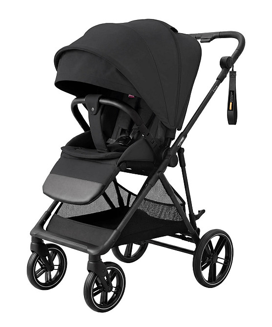 Прогулочная коляска CARRELLO Extra CRL-5532 Forest Black с регулировкой спинки и капюшона Киев - изображение 1