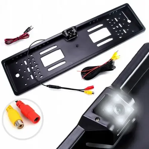 Камера заднего вида HD-105 в рамке номерного знака, рамка для номерных знаков с камерой Коломия