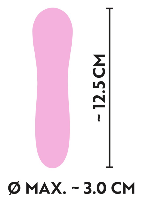 Міні вібратор Cuties 2.0 Mini  Rose Sex Aura Київ - фото 4
