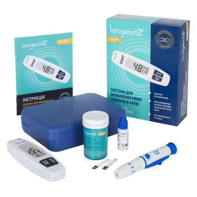 Глюкометр Longevita Smart Система для визначення рівня глюкози в крові (6397645) Вінниця - фото 5