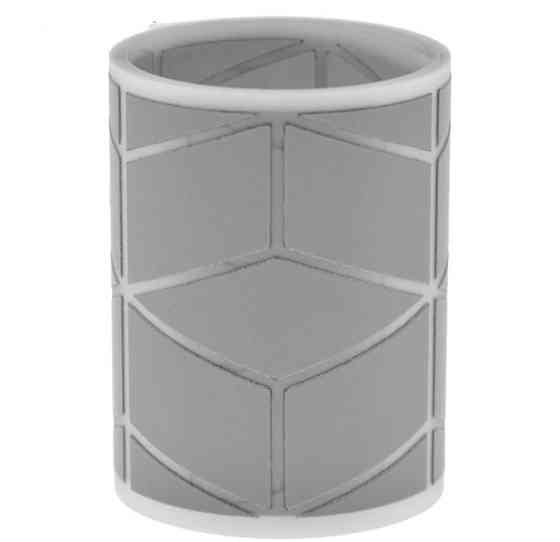 Световозвращающая лента с фигурным рисунком 5 см на 1 м серый Киев