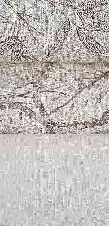 Шпалери вінілові на флізеліні метрові Rasch Novella 1,06х10 однотонні матові структурні молочні Київ