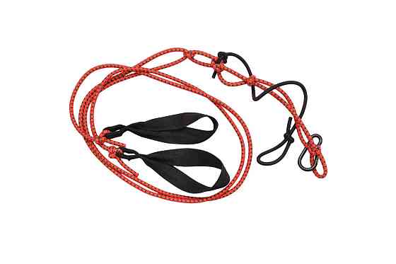 Стрічка-еспандер для вправ inSPORTline Morpo 200 см червоно-чорна Київ