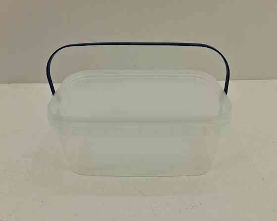 Ведро прямоугольное  с крышкой 3.1 л, прозрачное (1 шт) Харьков